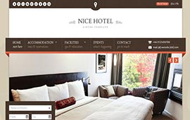 D09 - Website khách sạn 4 (Nice hotel), hotel web