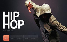 G03 - Website học nhảy hiphop, web dance studio, dance hiphop