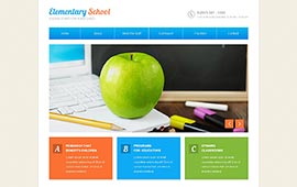 G04 - Website trường tiểu học, web primary school, web trường học