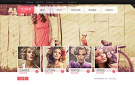 TT09 - Website thiết kế thời trang, web thời trang, web may mặc